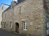 The Marquis's house, maybe the oldest house in the village centre.