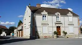 The town hall in Aigny