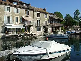 Houses around the harbour