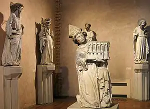 Sculptures by the Master of Rieux - In the foreground, Jean Tissendier, bishop of Rieux