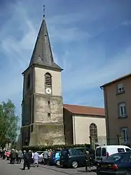 The church in Maizières-lès-Vic