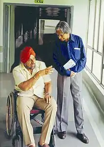 Ahluwalia with Dr APJ Abdul Kalam