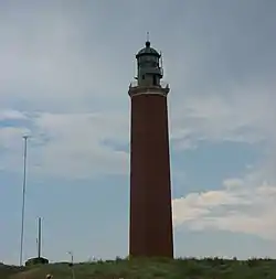 Peter the Great Lighthouse, a cultural heritage object in the selo of Vyshka in Limansky District