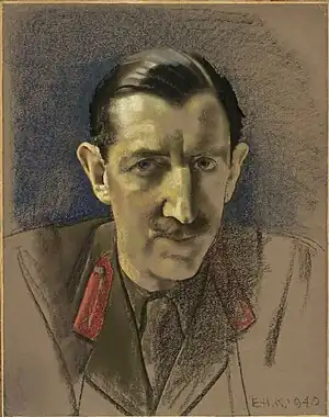 Sketch of Beaumont-Nesbitt in 1940