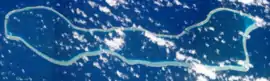 NASA picture of Makemo Atoll.