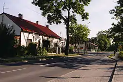 Legnicka Street in Makoszowy, circa 2001