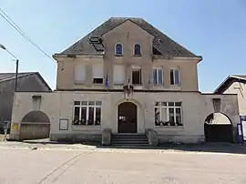 The town hall in Malancourt