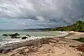 Malpais Beach, just before a storm hits