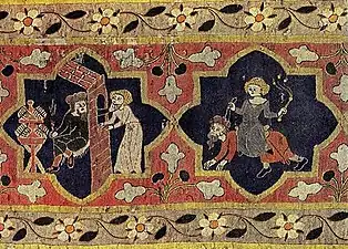 Carpet, Freiburg, Germany, 14th century