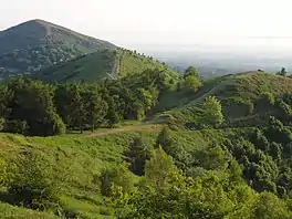 The Malvern Hills may have inspired Tolkien to create parts of the White Mountains.