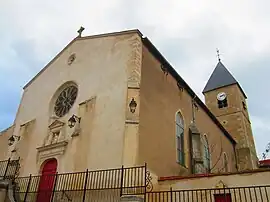 The church in Malzéville