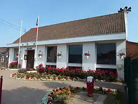 The town hall of Mametz