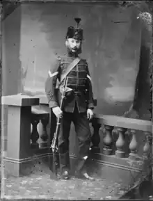 Wanganui Rifle Volunteer, c.1870