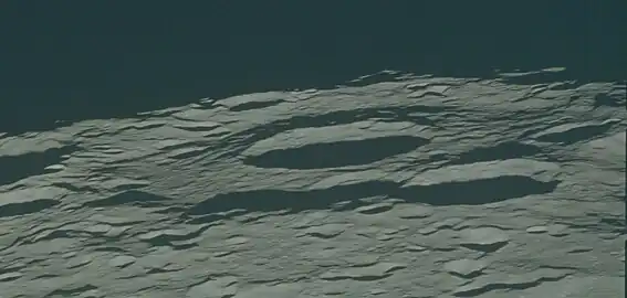 Oblique Apollo 13 image