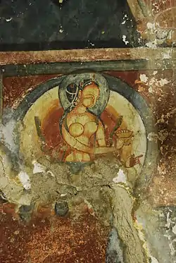 Female deity - Mangyu, Ladakh.