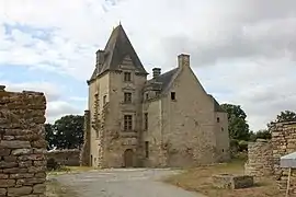 The manor of Le May, in Guéhenno