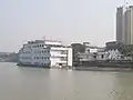 The Floatel in Kolkata located on the river