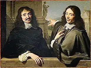 Double portrait of François Mansard and Claude Perrault, 17th century, attributed