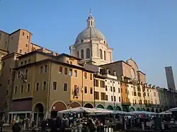 Palazzo della Cervetta in Mantua is the seat of the Province