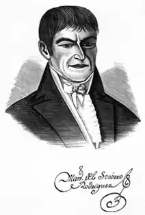 Portrait of Manuel del Socorro Rodríguez