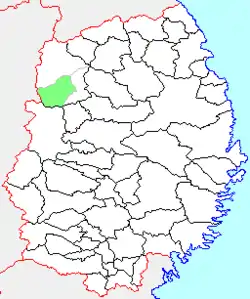 Location of Matsuo in Iwate Prefecture