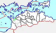 Location of Mino in Kagawa Prefecture