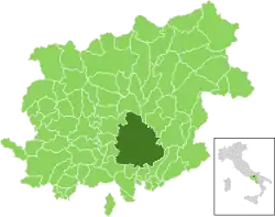 Benevento within the Province of Benevento