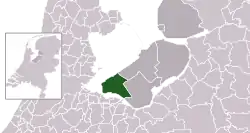 Location of Almere