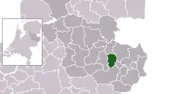 Location of Almelo