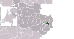 Location of Oldenzaal