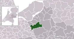 Location of Barneveld