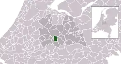 Location of Nieuwegein
