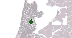 Location of Zuidoostbeemster