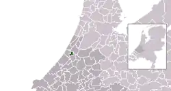 Location of Oegstgeest