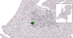 Location of Oudewater