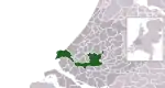 Location of Rotterdam