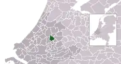 Location of Waddinxveen