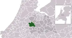 Location of Woerden