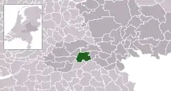 Location of West Maas en Waal
