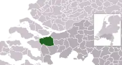 Location of Steenbergen