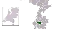 Location of Valkenburg aan de Geul