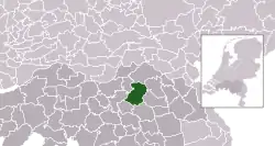 Location of Bernheze