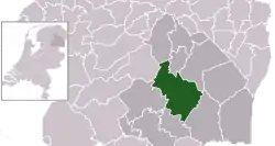 Location of Midden-Drenthe
