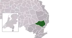Location of Peel en Maas
