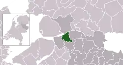 Location of Zwartewaterland