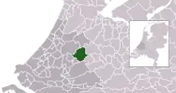 Location of Bodegraven-Reeuwijk