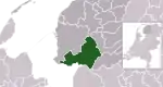 Location of De Fryske Marren