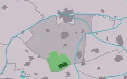 Location in Dantumadiel municipality