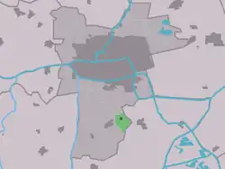 Location in Leeuwarden municipality