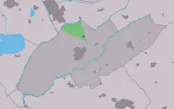 Location in Weststellingwerf municipality